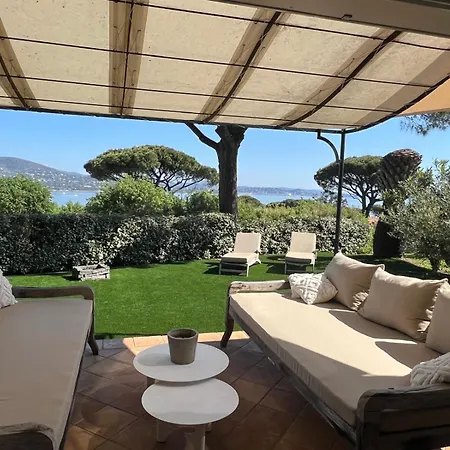 Le Tropezien - Vue A 180, 3 Chambres, Jardin & Piscine 度假居