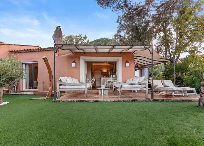 Ferienhaus Le Tropezien - Vue A 180, 3 Chambres, Jardin & Piscine *